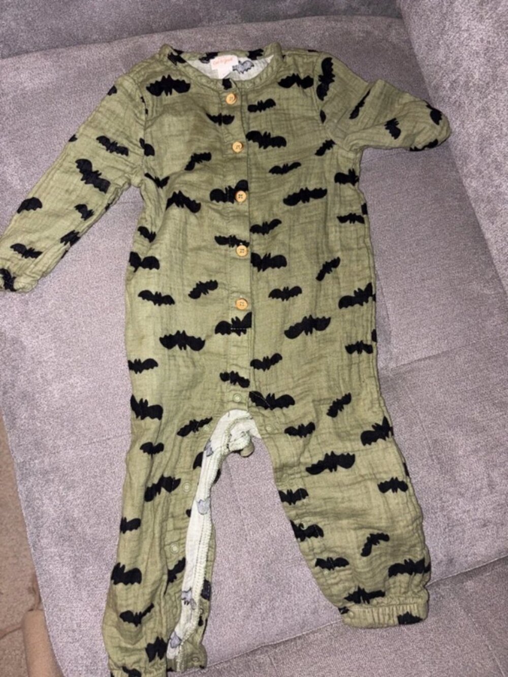 18M Halloween outfit bats